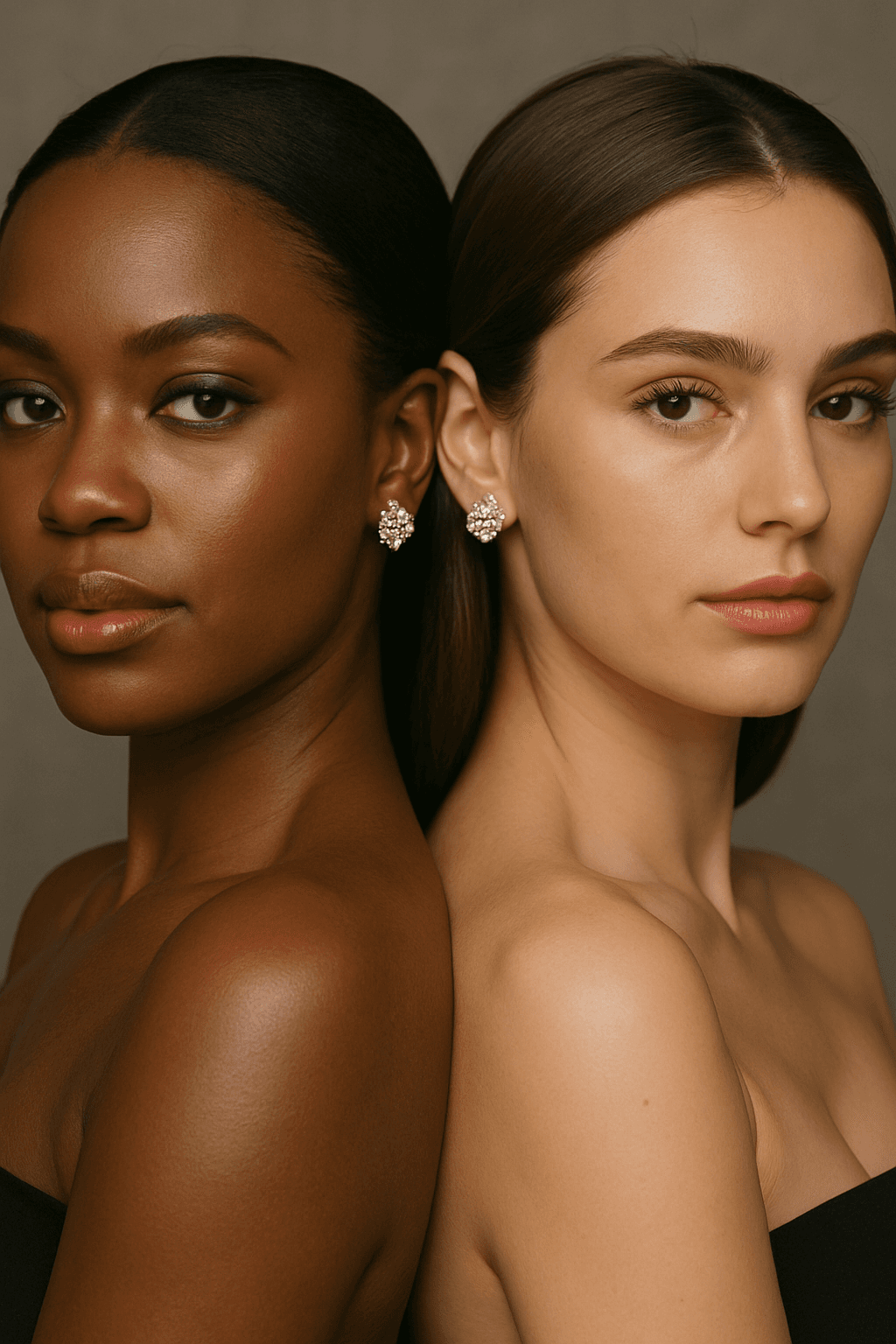 LUXE Fashion Atelier - Two women in luxury fashion setting